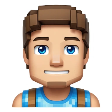 Minecraft Steve sticker