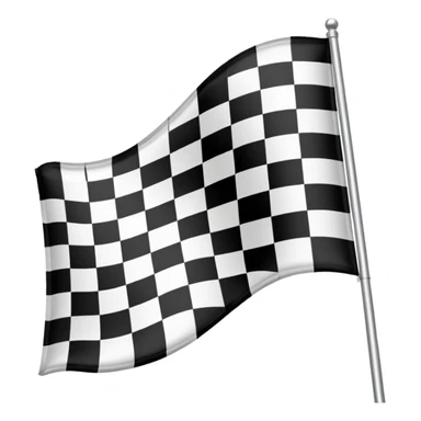 sorayama Chequered flag sticker