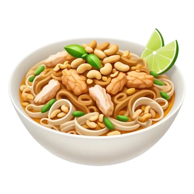 Simple Pad Thai chicken sticker