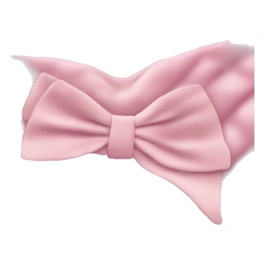 Pastel pink bow blanket  sticker