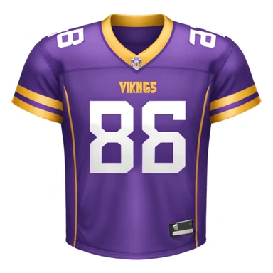 Minnosoto vikings jersey | need only jersey without numbers sticker
