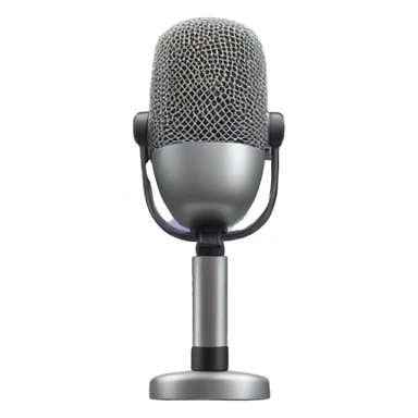 AI-powered microphone sticker