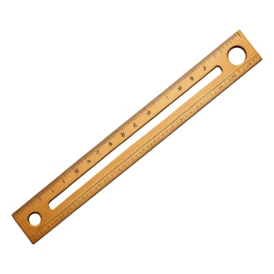 measuring ruler sticker