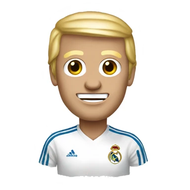 Trump wearing Real Madrid jersey  sticker