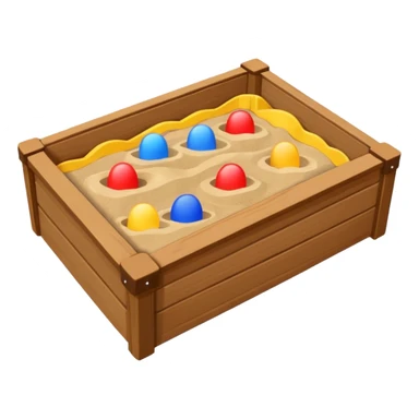 Sand box for children  sticker
