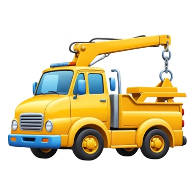 puedes crear unemojis de una camion cargando vehiculos sticker