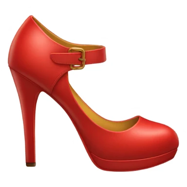 red high heels sticker