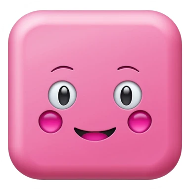 Pink packaging  sticker