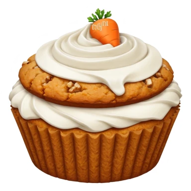 carrot cake muffins with NO green sticker