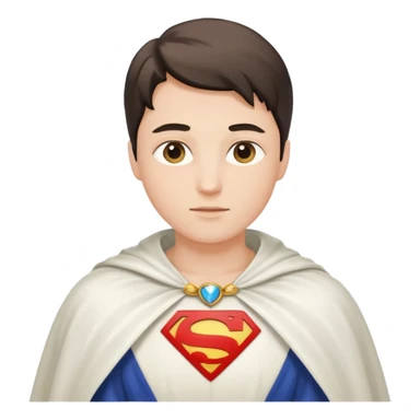 shoulder white cape sticker