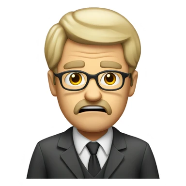 angry english teacher sticker