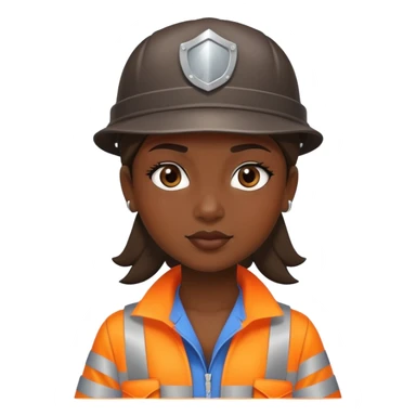 Girl dressed as a roadman sticker