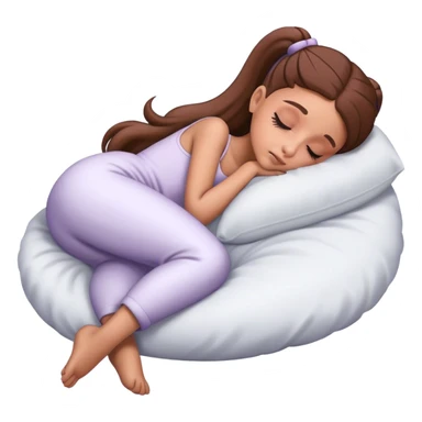 Ariana Grande sleeping sticker