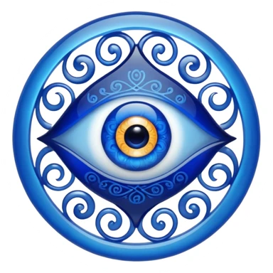 Turkish amulet against the evil eye sticker