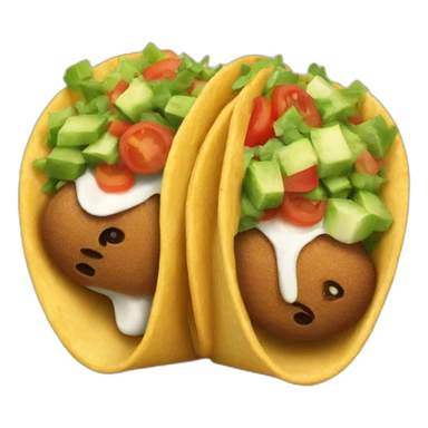 Un bon tacos sticker