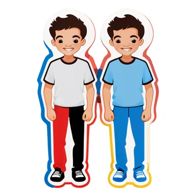 Brothers sticker