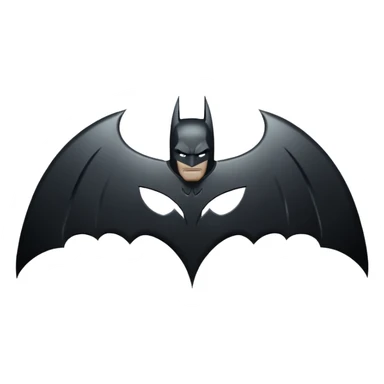 arkham batman symbol sticker