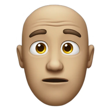 unsettling human sticker