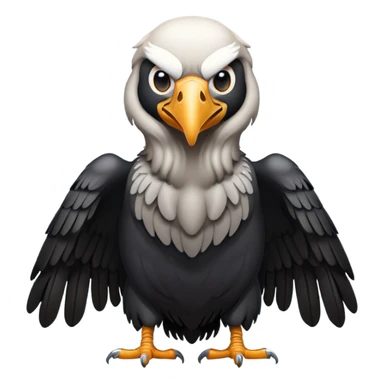 vulture emoju for use on Facebook sticker