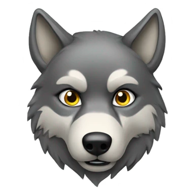 Wolf playing video games sticker