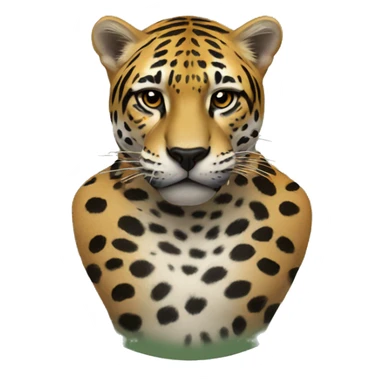 jaguar with tiger and black panter  sticker