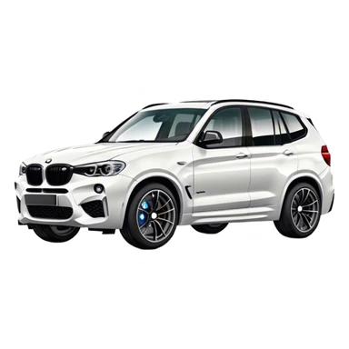 Black BMW X3M sticker