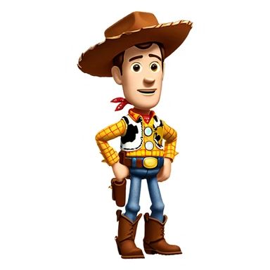 Woody toy story sticker
