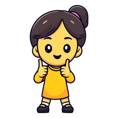 emoji girl person with middle finger up sticker
