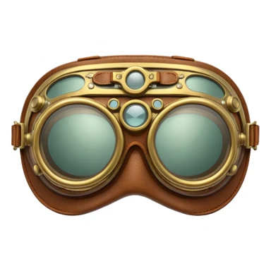 aviator-steampunk-goggles sticker
