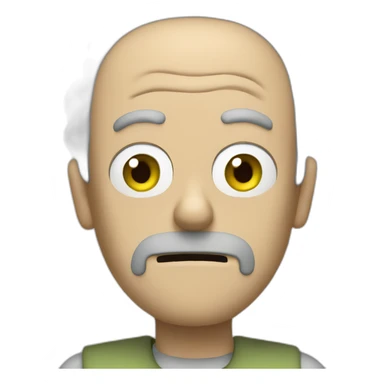 Morty from Rick and morty sticker