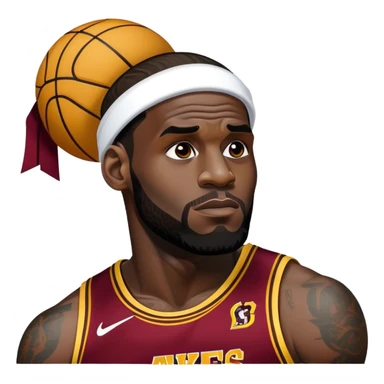taquavion LeBron James sticker