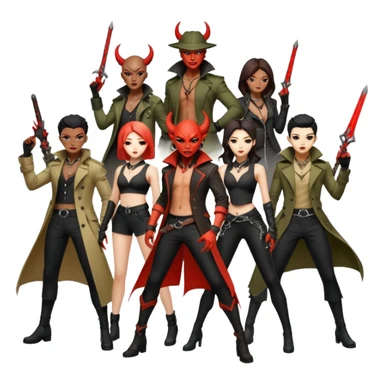K-pop demon hunters sticker