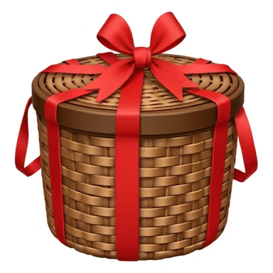 Return gift round hamper sticker