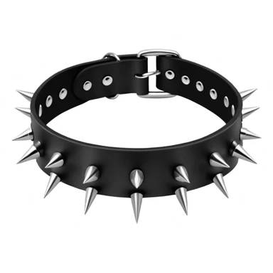 spiked choker sticker
