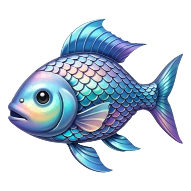 River fish sticker