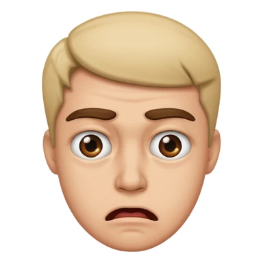 pessoa a fazer cara de enojada  sticker