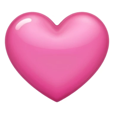 Pink heart but the heart is open in the middle sticker