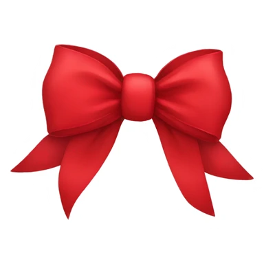 red bow sticker