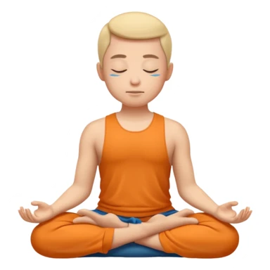 meditation sticker