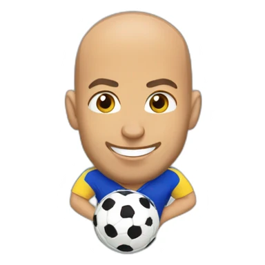 Vin Diesel jugando futbol sticker