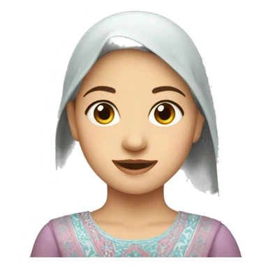tatar girl sticker