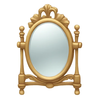 Vanity mirror  sticker