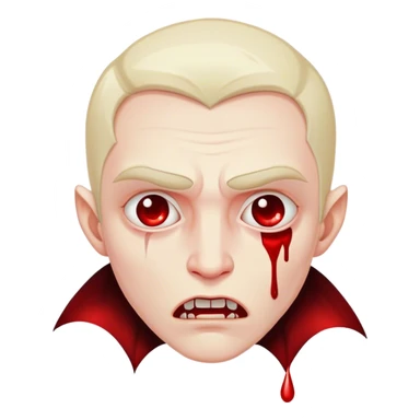 شخصیت گریان و خون آشام sticker