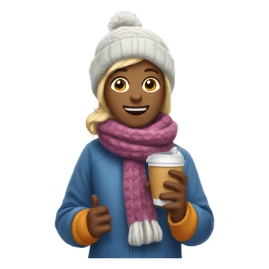 Winter aesthetic  sticker