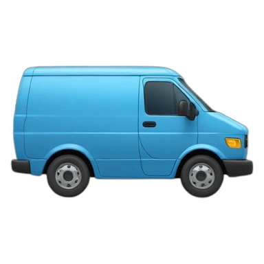 amazon blue delivery van sticker