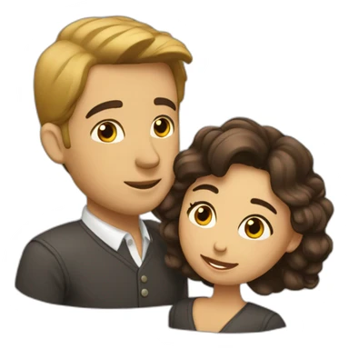 Très amoureux  sticker