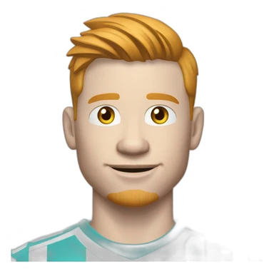 Kevin de bruyne avec un iPhone 15 sticker