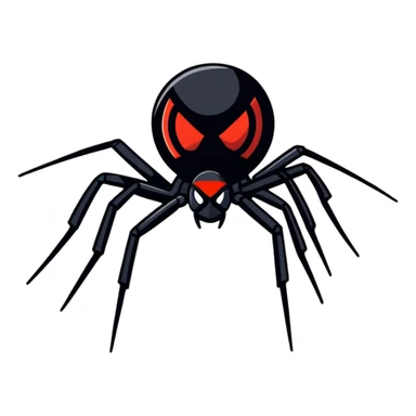 Black Widow Marvel character sticker
