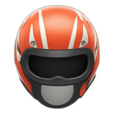 snake in race helmet sticker