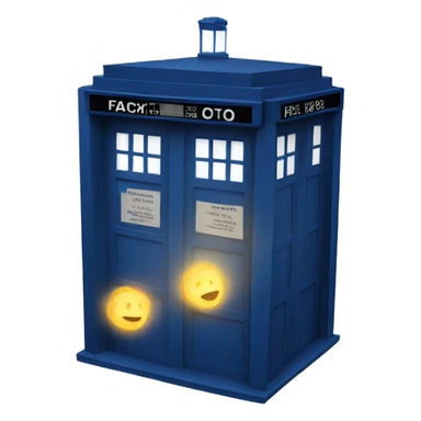 Tardis sticker